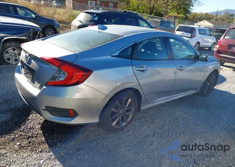 2020 Honda Civic Ex from USA, damaged, VIN 19XFC1F38LE219728